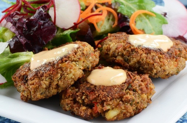 Lentil Salmon Burgers Patties Recipe